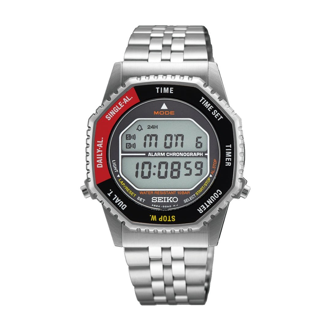 SEIKO SMGG19P1 DIGITAL ALARM CHRONOGRAPH MEN WATCH
