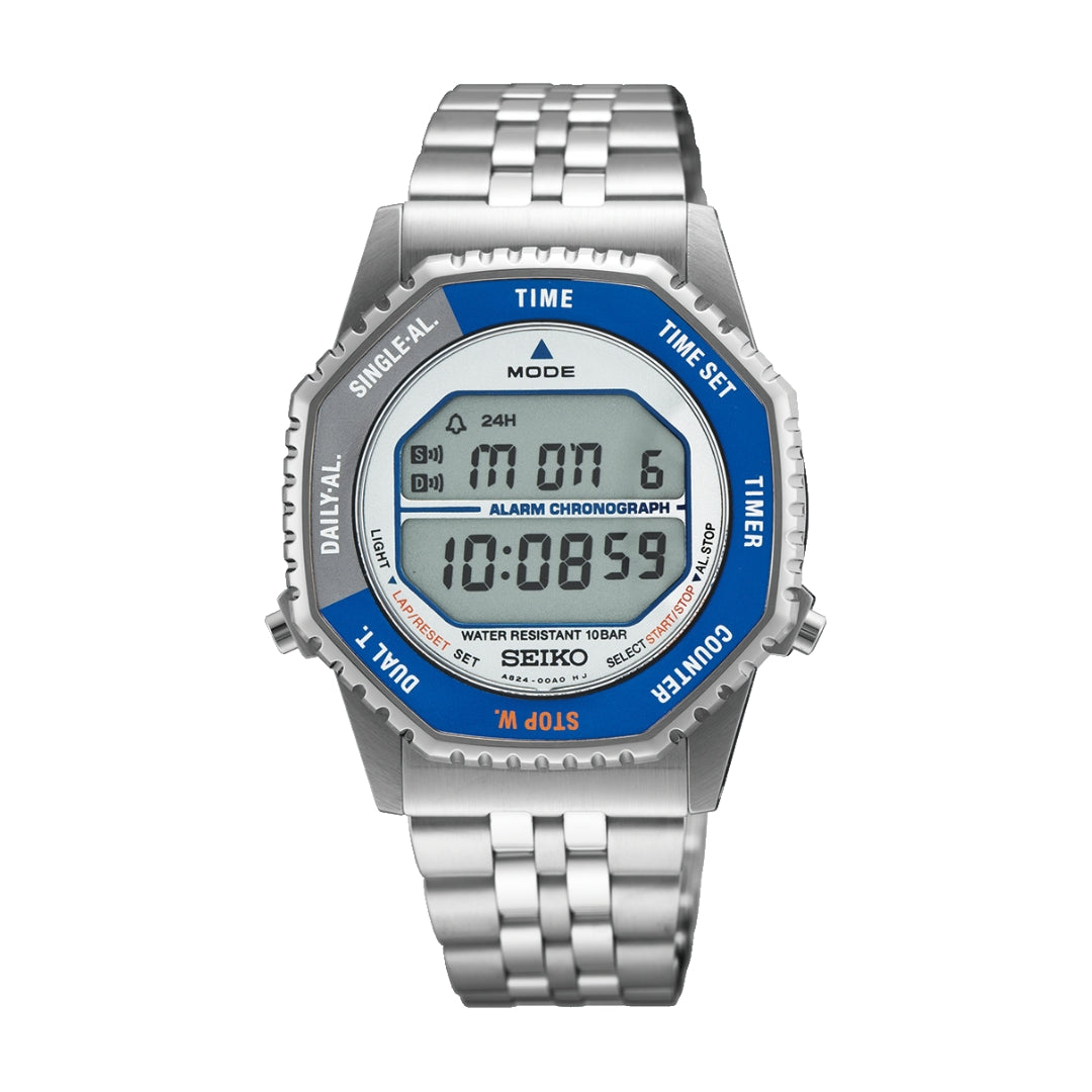 SEIKO SMGG21P1 DIGITAL ALARM CHRONOGRAPH QUARTZ MEN WATCH