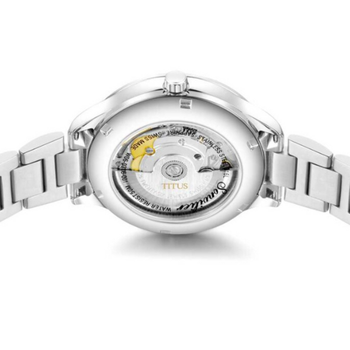 SOLVIL ET TITUS SONVILIER W06-03116-001 3 HANDS DATE AUTOMATIC WOMEN WATCH