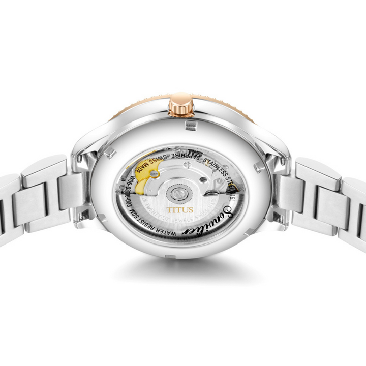 SOLVIL ET TITUS SONVILIER W06-03116-003 3 HANDS DATE AUTOMATIC WOMEN WATCH