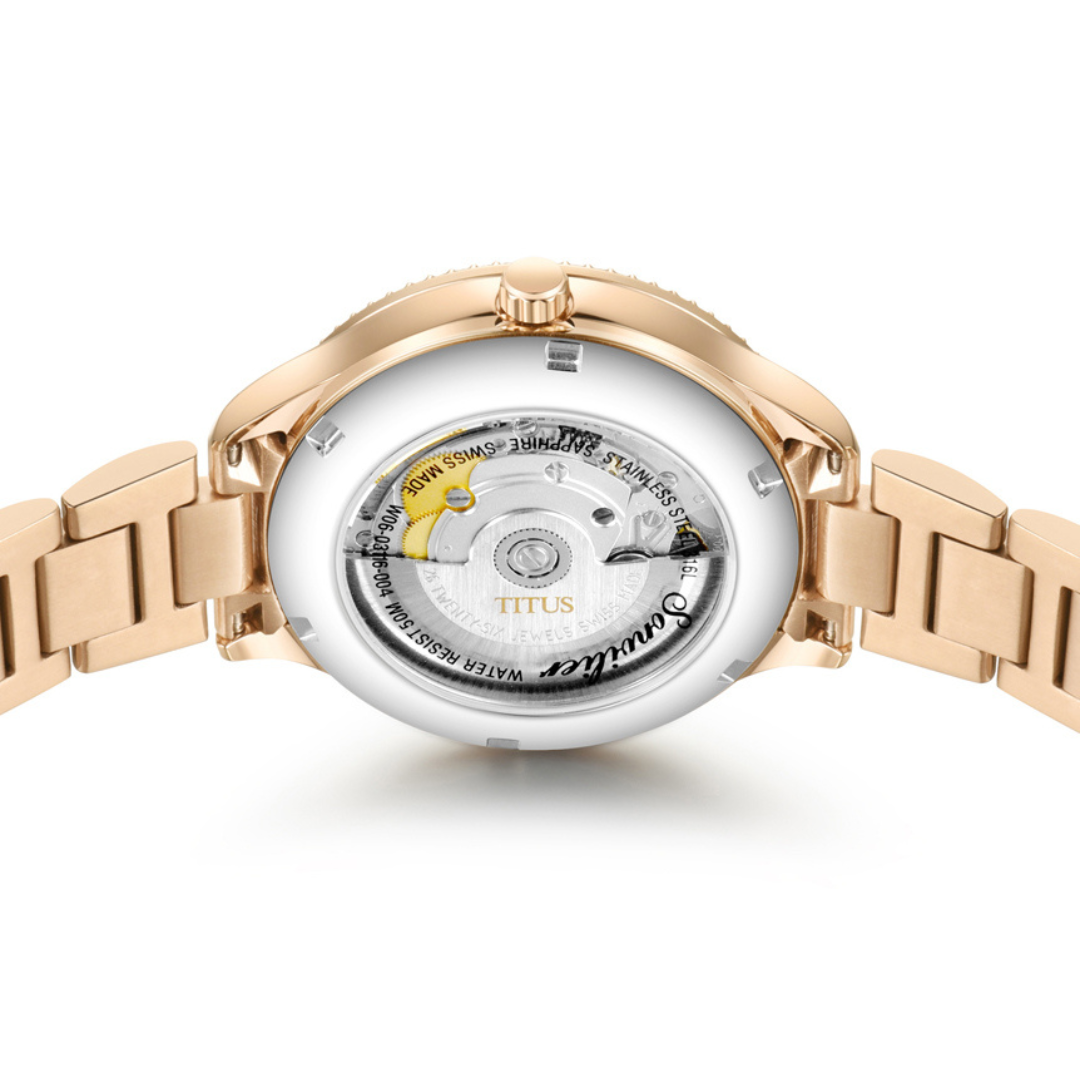 SOLVIL ET TITUS SONVILIER W06-03116-004 3 HANDS DATE AUTOMATIC WOMEN WATCH