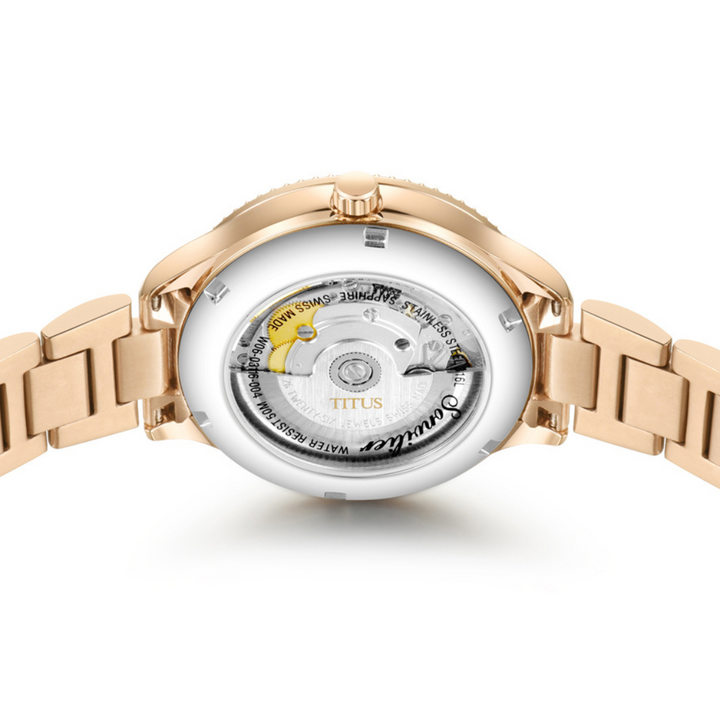 SOLVIL ET TITUS SONVILIER W06-03116-004 3 HANDS DATE AUTOMATIC WOMEN WATCH