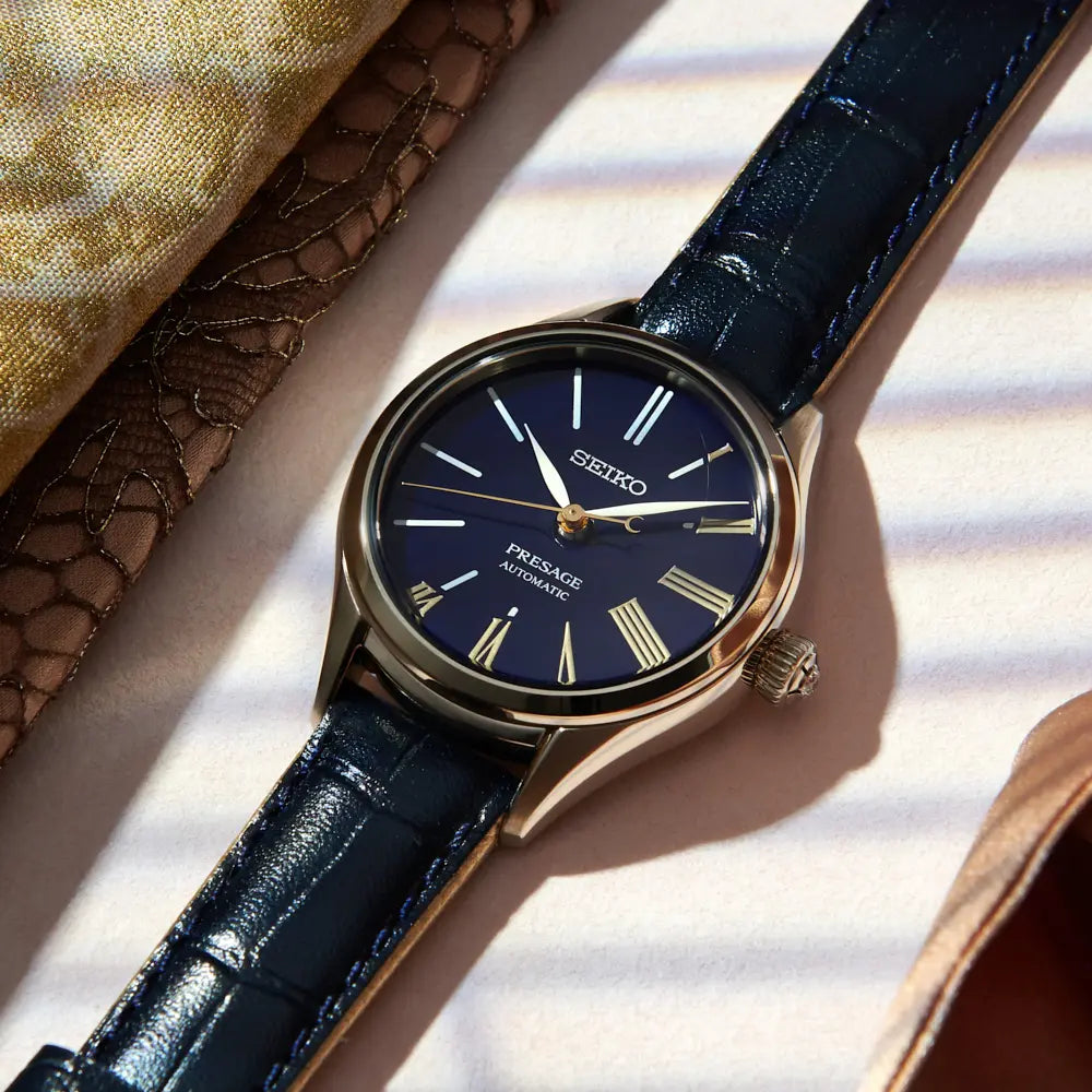 seiko presage gold