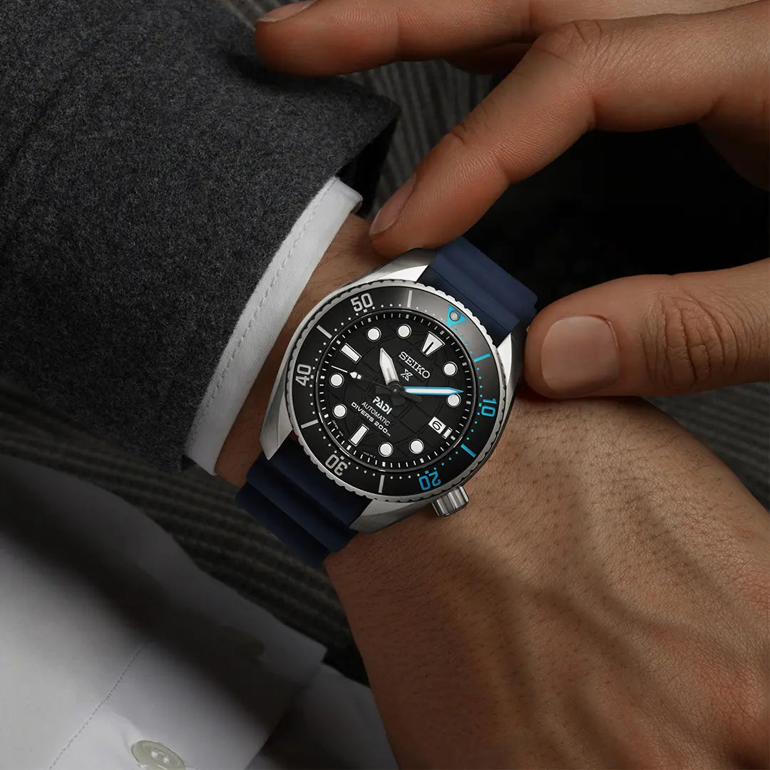 seiko divers watch band stainless