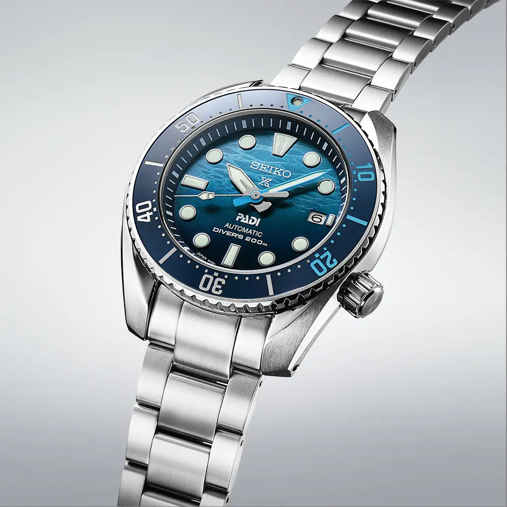 SEIKO PROSPEX SPB375J1 GREAT BLUE SUMO SCUBA PADI AUTOMATIC SPECIAL EDITION MEN WATCH