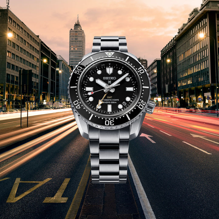 SEIKO PROSPEX SPB383J1 AUTOMATIC GMT DIVER'S MEN WATCH
