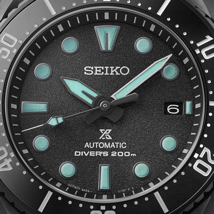 SEIKO PROSPEX SPB433J1 BLACK SERIES ‘NIGHT VISION’ SUMO DIVER LIMITED EDITION MEN WATCH