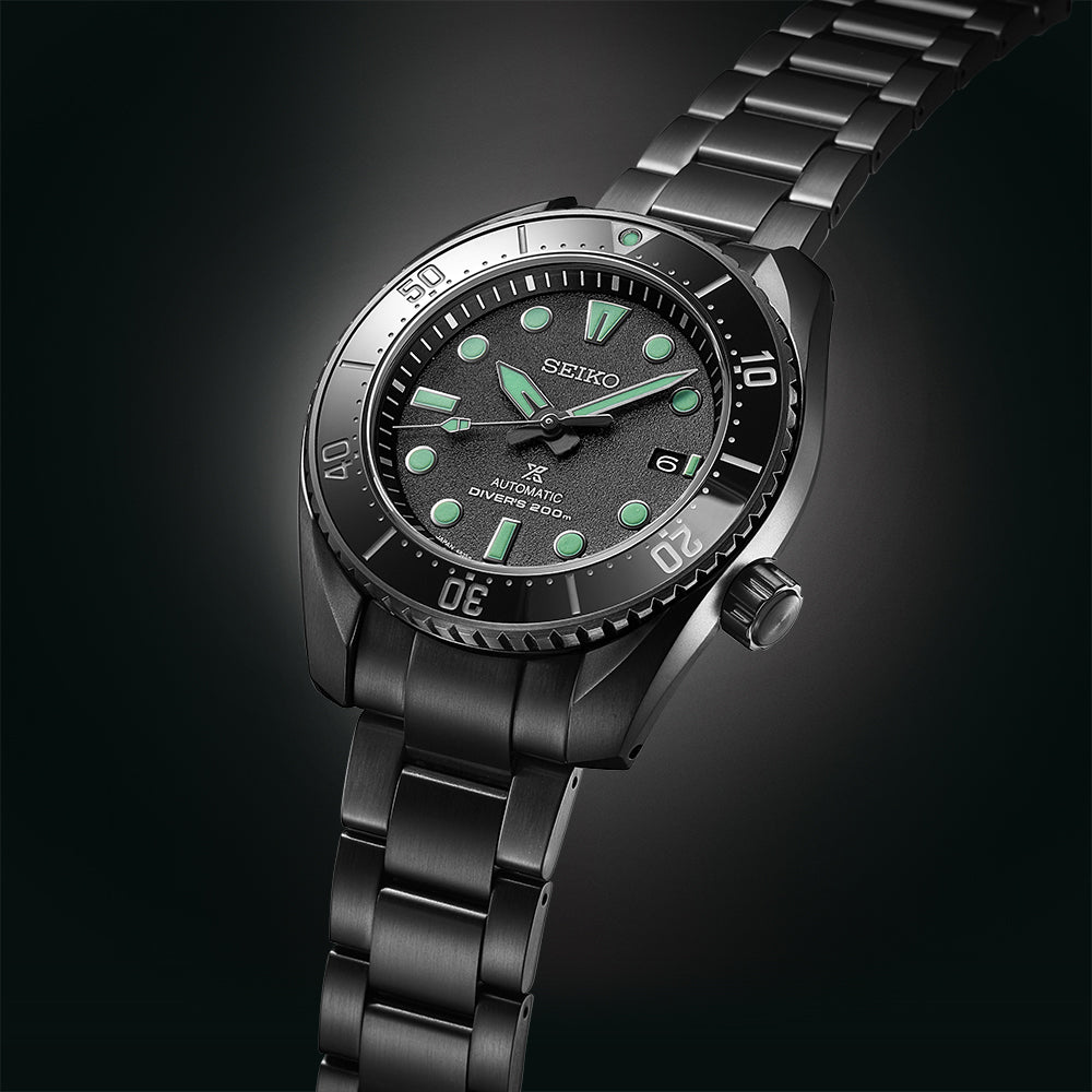 SEIKO PROSPEX SPB433J1 BLACK SERIES ‘NIGHT VISION’ SUMO DIVER LIMITED EDITION MEN WATCH
