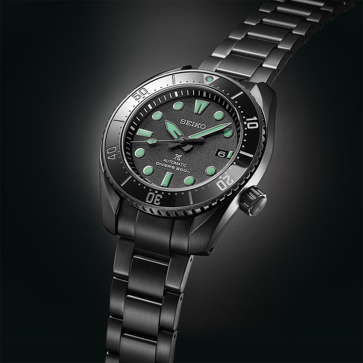 SEIKO PROSPEX SPB433J1 BLACK SERIES ‘NIGHT VISION’ SUMO DIVER LIMITED EDITION MEN WATCH
