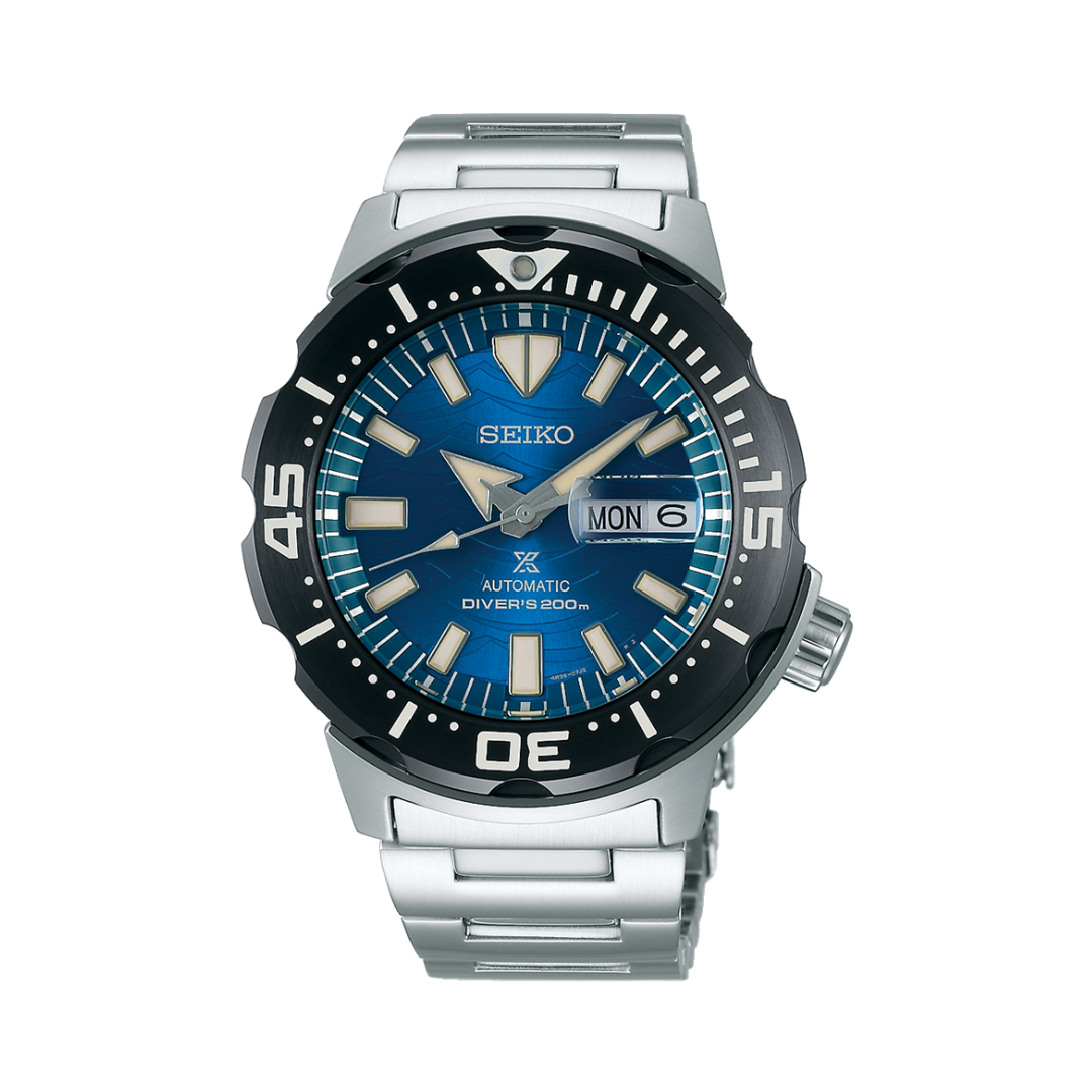 SEIKO PROSPEX SRPE09K1 MONSTER SAVE THE OCEAN SPECIAL EDITION MEN WATCH