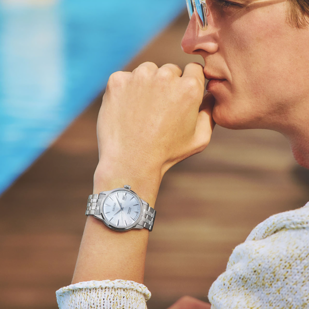 SEIKO PRESAGE SRPE19J1 COCKTAIL TIME AUTOMATIC MEN WATCH