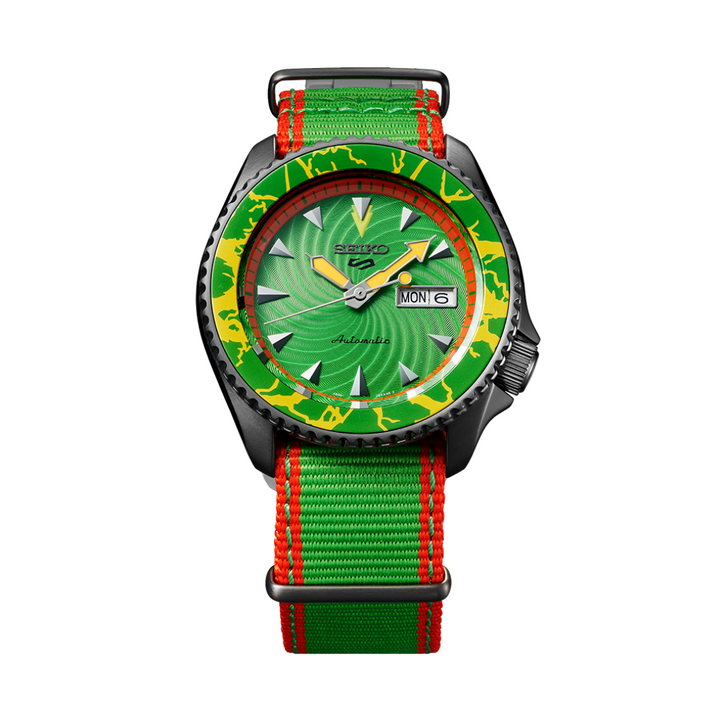 SEIKO 5 SPORTS SRPF23K1 LIMITED EDITION STREETFIGHTER BLANKA MEN WATCH