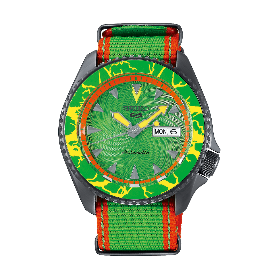 SEIKO 5 SPORTS SRPF23K1 LIMITED EDITION STREETFIGHTER BLANKA MEN WATCH