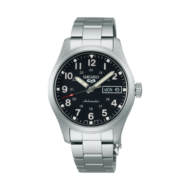 SEIKO 5 SPORTS SRPJ81K1 "IN THE METAL" MIDFIELD SPORTS SERIES MEN WATCH