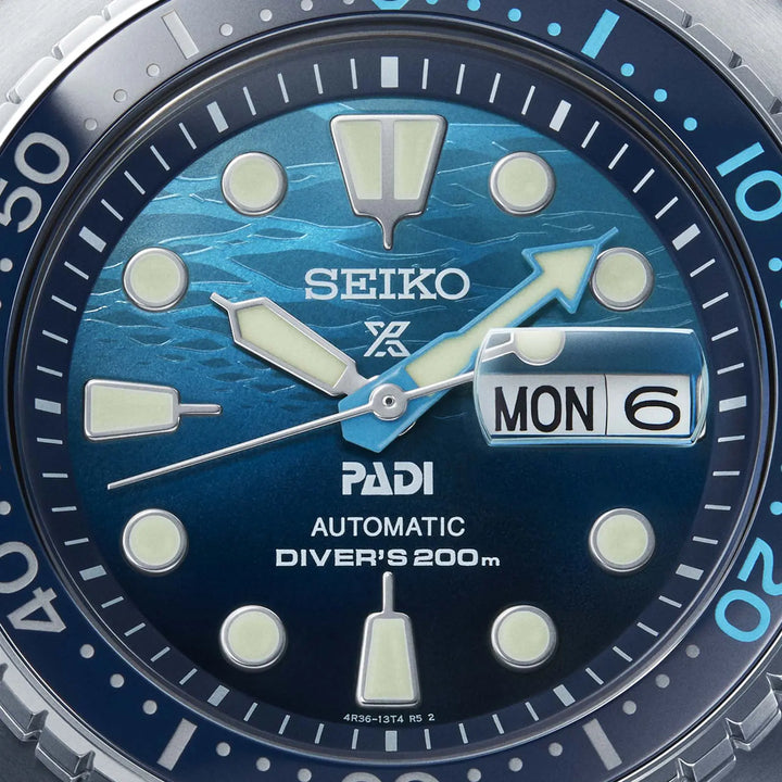 SEIKO PROSPEX SRPK01K1 GREAT BLUE TURTLE SCUBA PADI AUTOMATIC SPECIAL EDITION MEN WATCH