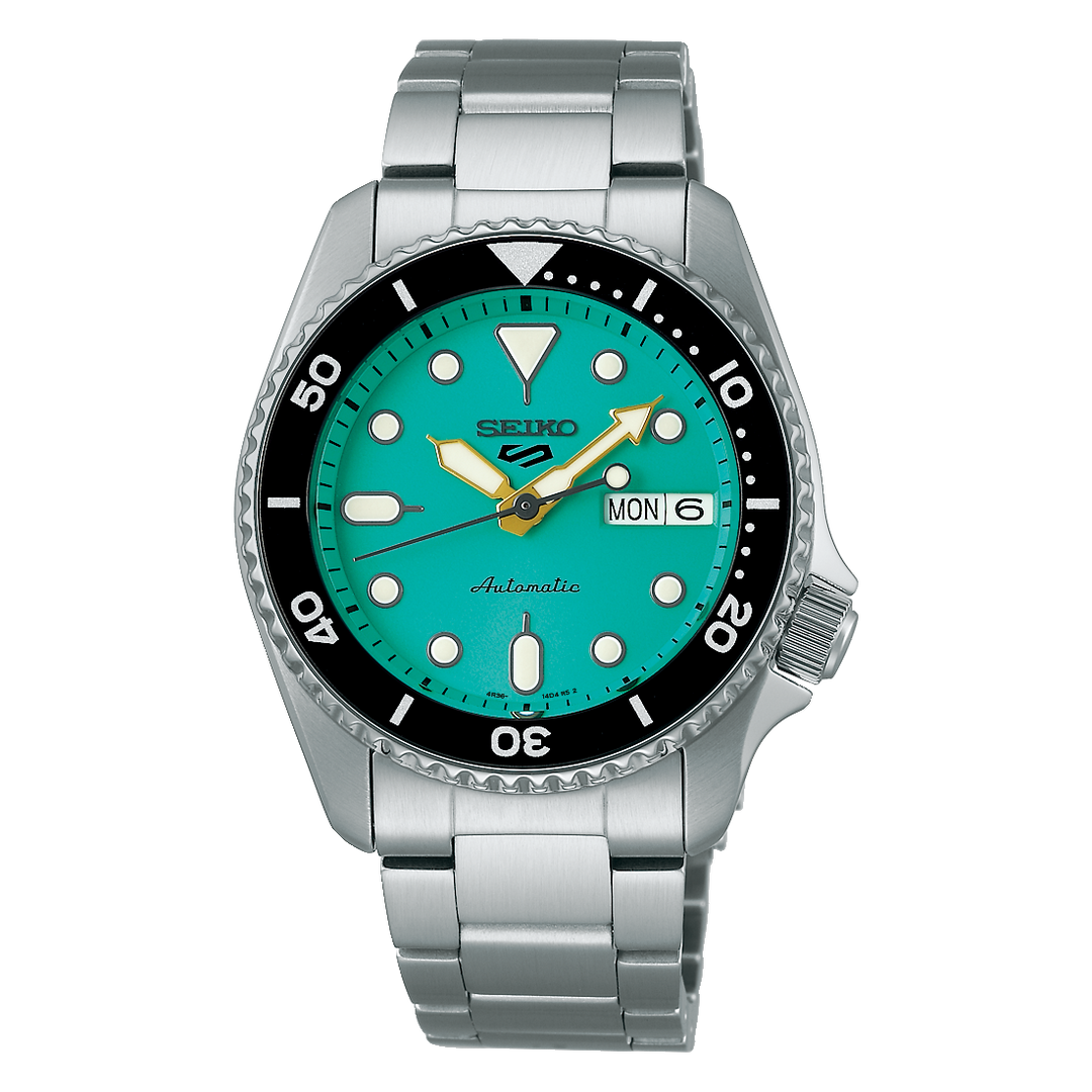 SEIKO 5 SPORTS SRPK33K1 SKX MIDI TEAL MEN WATCH