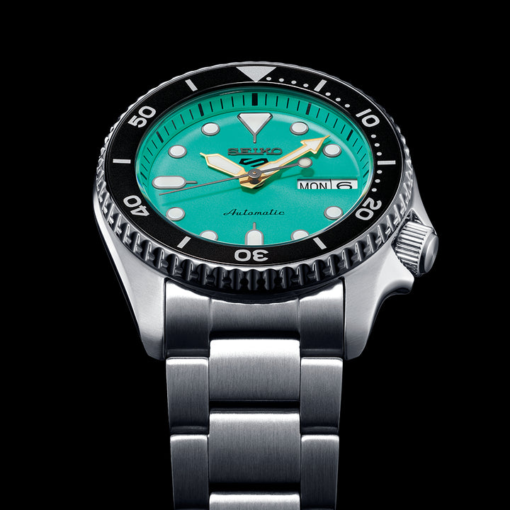 SEIKO 5 SPORTS SRPK33K1 SKX MIDI TEAL MEN WATCH