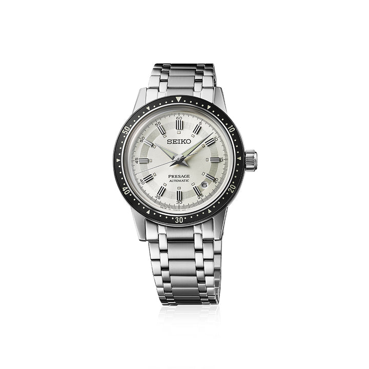 SEIKO PRESAGE SRPK61J1 STYLE 60S CROWN CHRONOGRAPH 60TH ANNIVERSARY LIMITED EDITION MEN WATCH