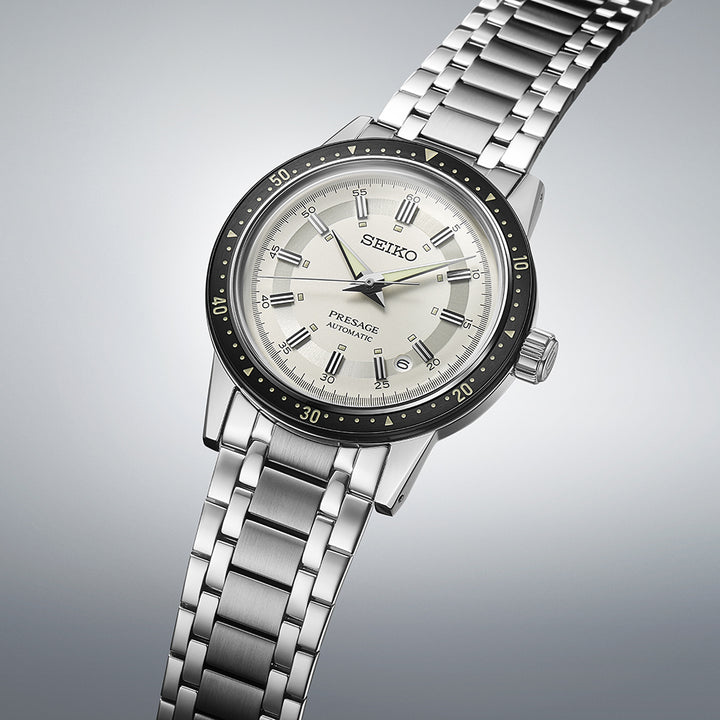SEIKO PRESAGE SRPK61J1 STYLE 60S CROWN CHRONOGRAPH 60TH ANNIVERSARY LIMITED EDITION MEN WATCH
