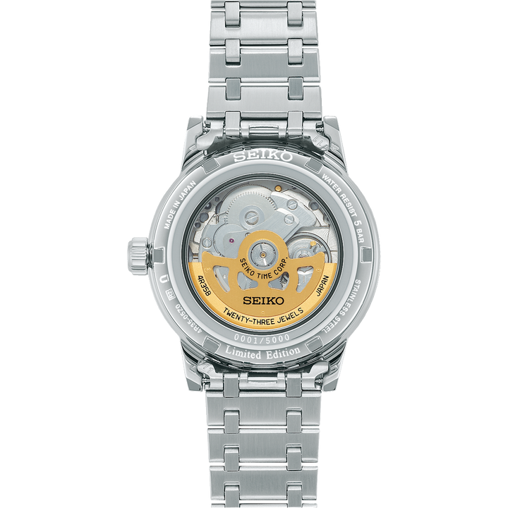 SEIKO PRESAGE SRPK61J1 STYLE 60S CROWN CHRONOGRAPH 60TH ANNIVERSARY LIMITED EDITION MEN WATCH
