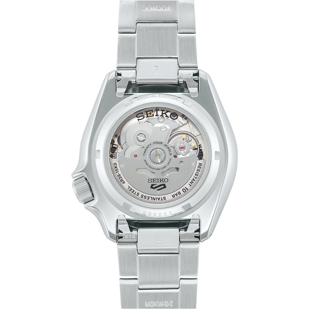 SEIKO 5 SPORTS SRPK67K1 SPECIAL EDITION BLACK AND WHITE CHECKER