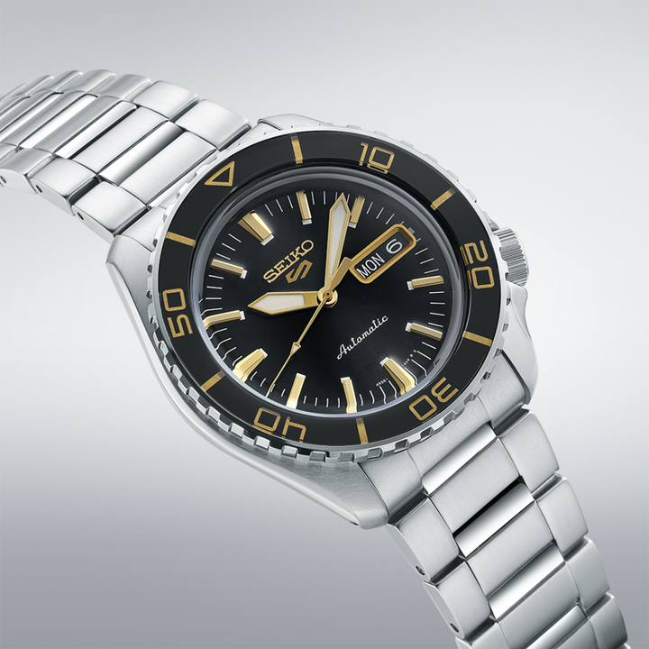 SEIKO 5 SPORTS SRPK99K1 BLACKTONE REDUX AUTOMATIC MEN WATCH