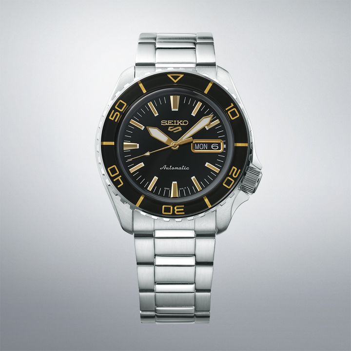 SEIKO 5 SPORTS SRPK99K1 BLACKTONE REDUX AUTOMATIC MEN WATCH