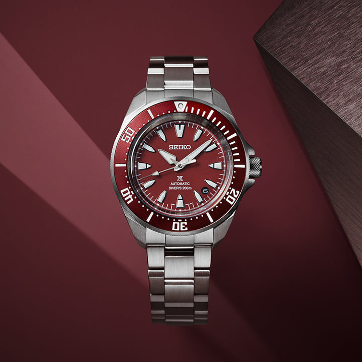 SEIKO PROSPEX SRPL11K1 4R RED DIVER’S MEN WATCH