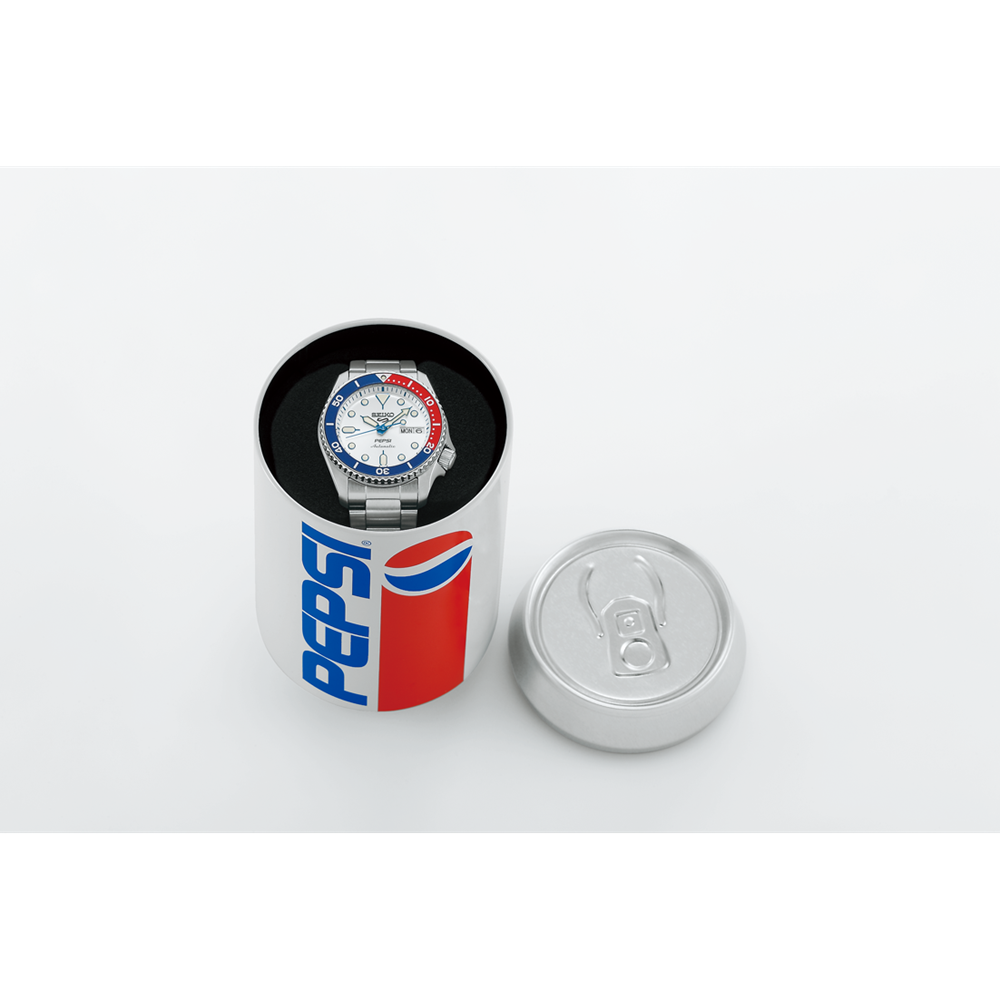 SEIKO 5 SPORTS x PEPSI® LIMITED EDITION SRPL99K1 AUTOMATIC MEN WATCH