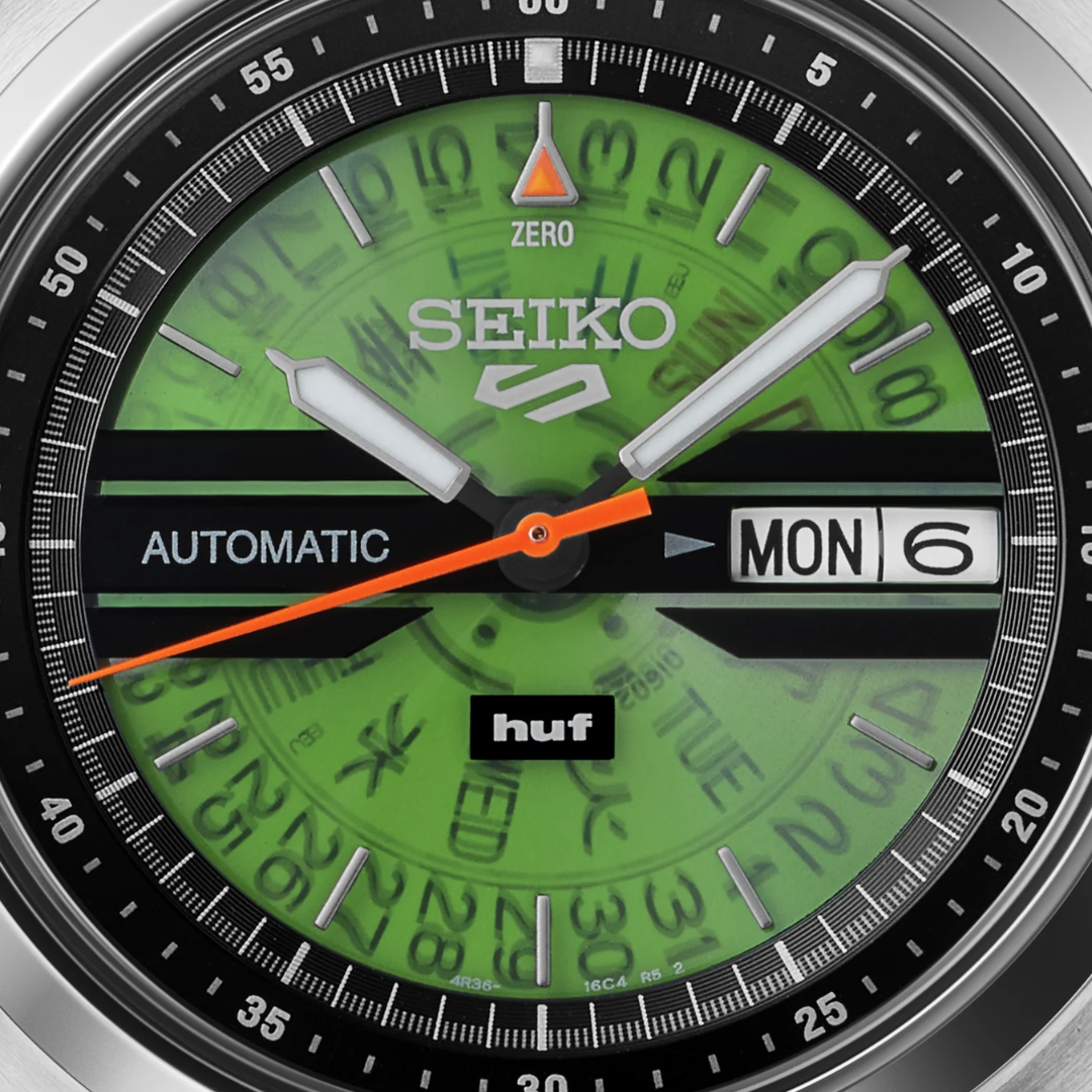 SEIKO 5 SPORTS X HUF II SRPM09K1 LIMITED EDITION MEN WATCH