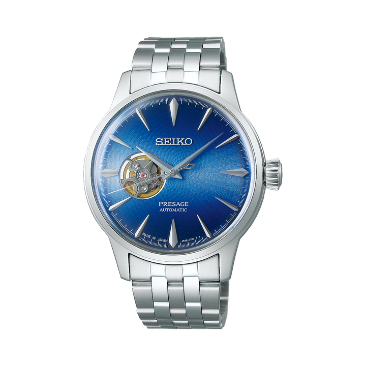 SEIKO PRESAGE SSA439J1 COCKTAIL TIME "BLUE ACAPULCO" AUTOMATIC MEN WATCH