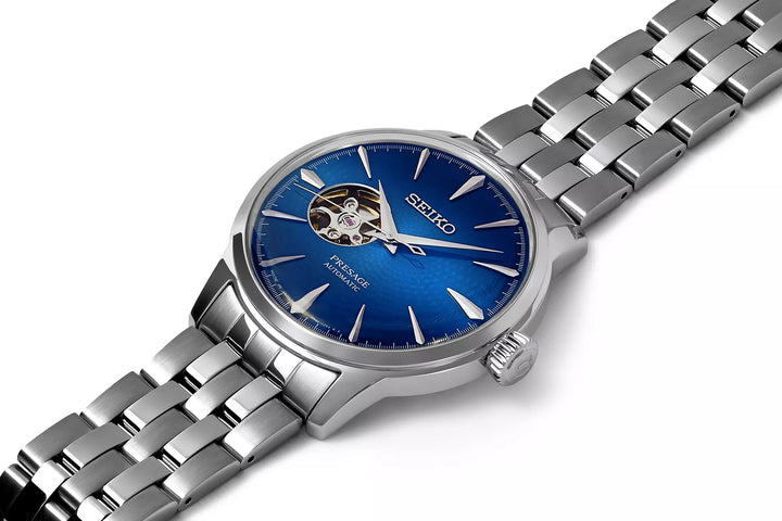 SEIKO PRESAGE SSA439J1 COCKTAIL TIME "BLUE ACAPULCO" AUTOMATIC MEN WATCH