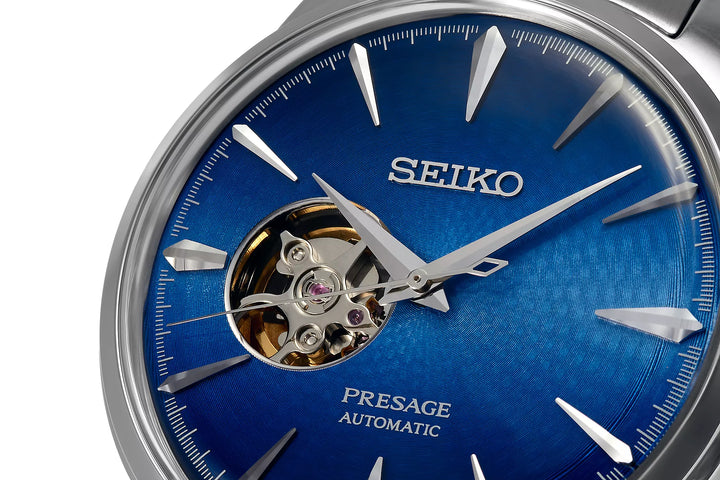 SEIKO PRESAGE SSA439J1 COCKTAIL TIME "BLUE ACAPULCO" AUTOMATIC MEN WATCH