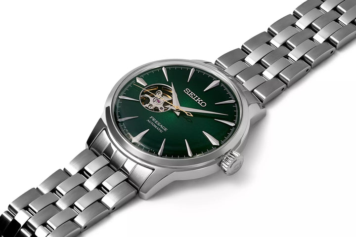 SEIKO PRESAGE SSA441J1 COCKTAIL TIME "GRASSHOPPER" AUTOMATIC  MEN WATCH