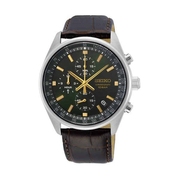 Seiko Chronograph SSB385P1 Quartz Men Watch