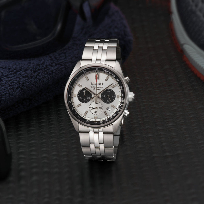 SEIKO CHRONOGRAPH SSB425P1 QUARTZ MEN WATCH