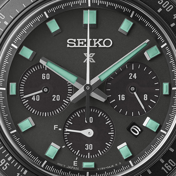 SEIKO PROSPEX SSC923P1 BLACK SERIES ‘NIGHT VISION’ SOLAR SPEEDTIMER CHRONOGRAPH MEN WATCH