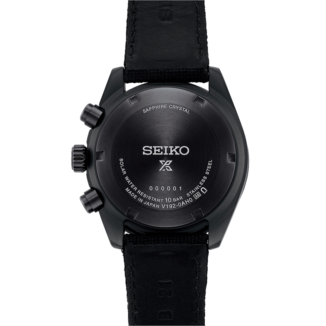 SEIKO PROSPEX SSC923P1 BLACK SERIES ‘NIGHT VISION’ SOLAR SPEEDTIMER CHRONOGRAPH MEN WATCH