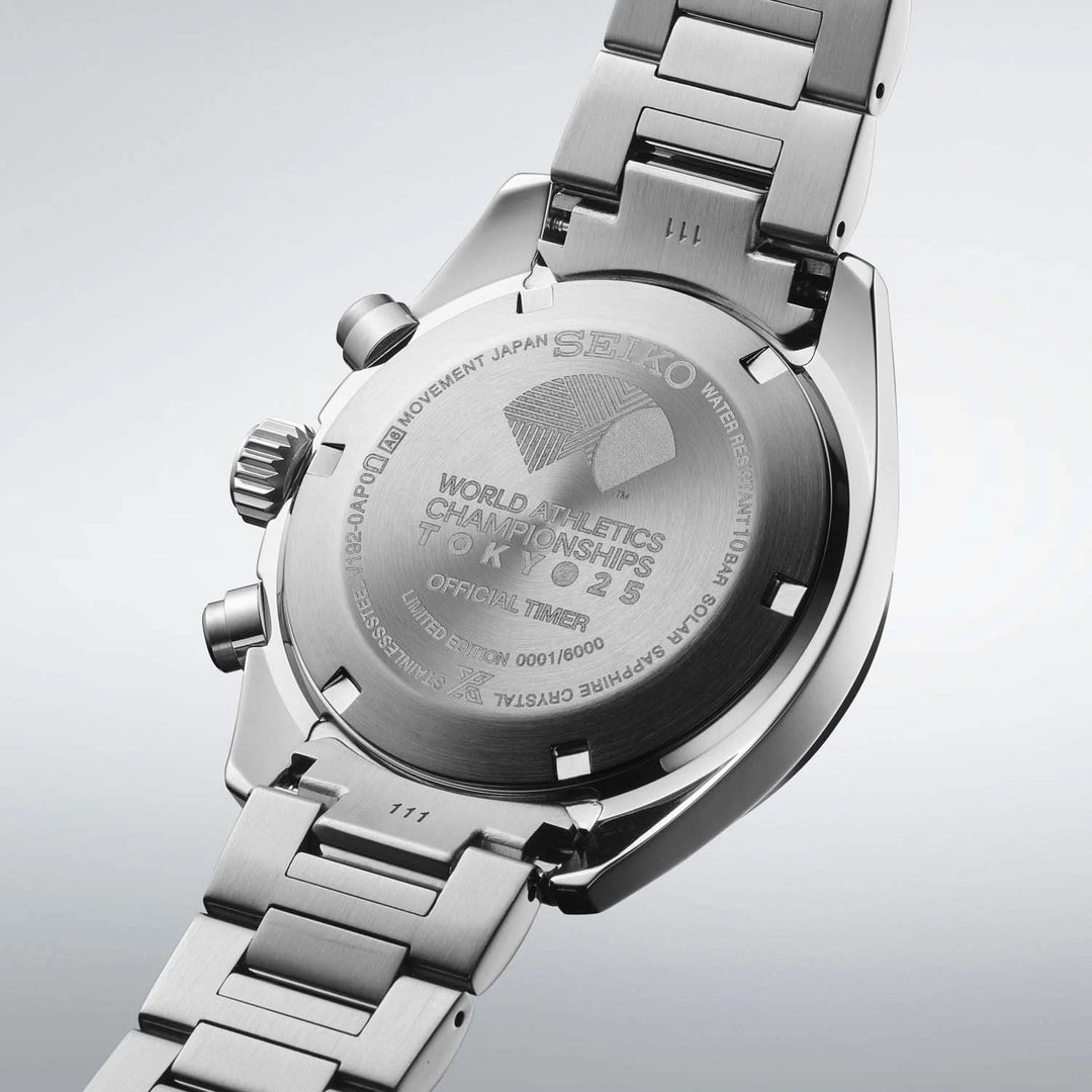 SEIKO PROSPEX SSC955P1 TOKYO WORLD ATHLETICS CHAMPIONSHIPS SPEEDTIMER LIMITED EDITION MEN WATCH
