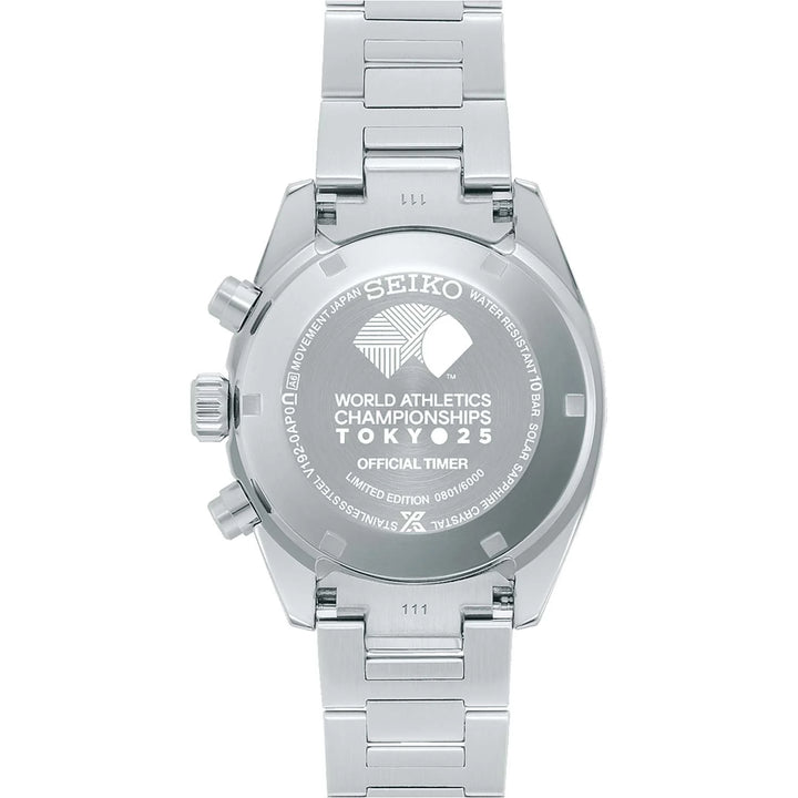 SEIKO PROSPEX SSC955P1 TOKYO WORLD ATHLETICS CHAMPIONSHIPS SPEEDTIMER LIMITED EDITION MEN WATCH