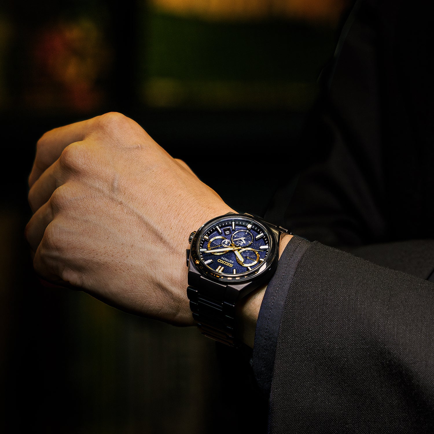 Seiko Astron SSH145J1 Limited Edition GPS Solar Men Watch | City