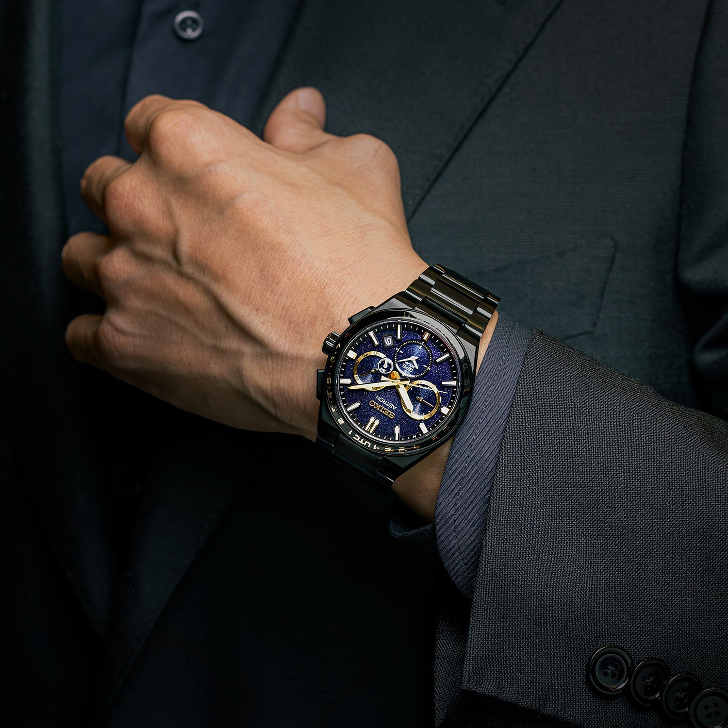 Seiko Astron SSH145J1 Limited Edition GPS Solar Men Watch | City