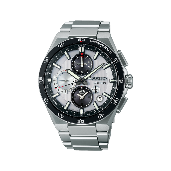 SEIKO ASTRON SSH153J1 ‘SILVERY NIGHT’ 5X GPS SOLAR CHRONOGRAPH MEN WATCH
