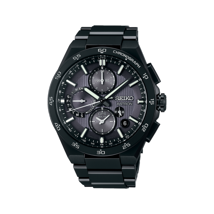 SEIKO ASTRON SSH155J1 ‘DEEP NIGHT’ 5X GPS SOLAR CHRONOGRAPH MEN WATCH
