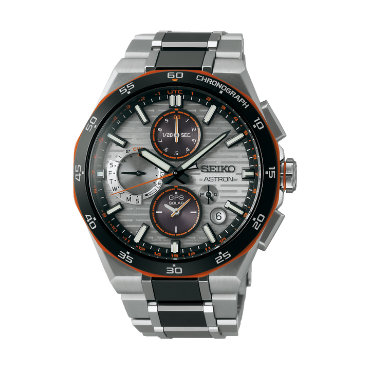 SEIKO ASTRON SSH183J1 DUAL-TIME 2025 LIMITED EDITION GPS SOLAR CHRONOGRAPH MEN WATCH