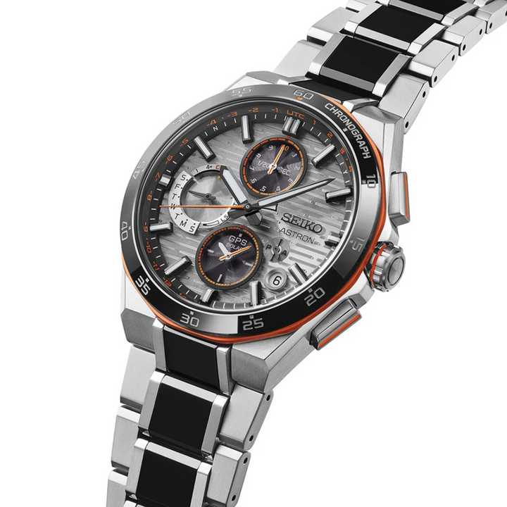 SEIKO ASTRON SSH183J1 DUAL-TIME 2025 LIMITED EDITION GPS SOLAR CHRONOGRAPH MEN WATCH