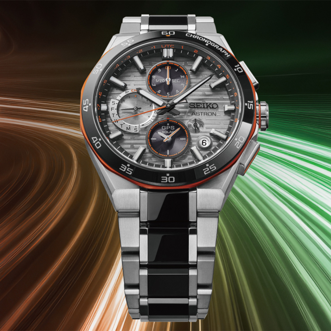 SEIKO ASTRON SSH183J1 DUAL-TIME 2025 LIMITED EDITION GPS SOLAR CHRONOGRAPH MEN WATCH