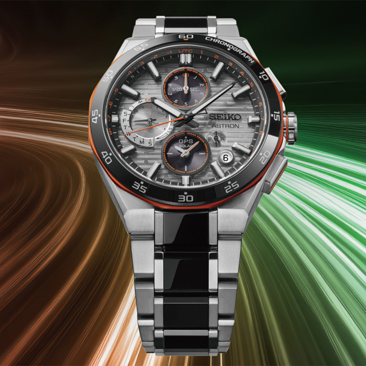 SEIKO ASTRON SSH183J1 DUAL-TIME 2025 LIMITED EDITION GPS SOLAR CHRONOGRAPH MEN WATCH