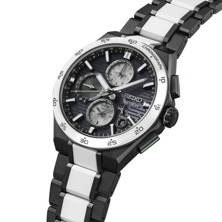 SEIKO ASTRON SSH185J1 DUAL-TIME 2025 LIMITED EDITION GPS SOLAR CHRONOGRAPH MEN WATCH