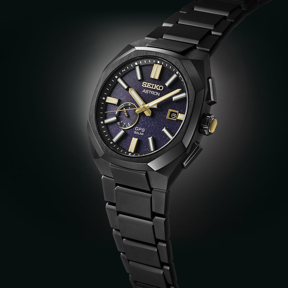 SEIKO ASTRON SSJ021J1 MORNING STAR LIMITED EDITION 3X62 SOLAR GPS MEN WATCH